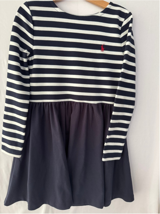 Polo Ralph Lauren Other - Polo Ralph Lauren girls navy and white striped dress